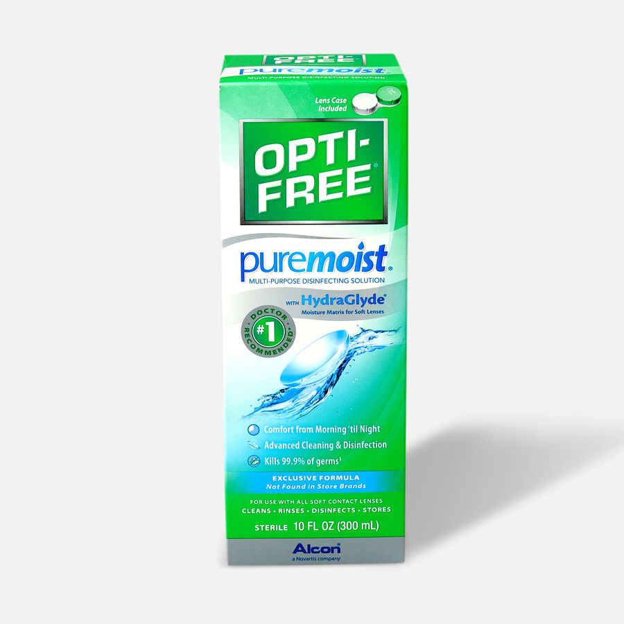 Opti-Free PureMoist Disinfecting Solution, 10 fl oz., , large image number 0