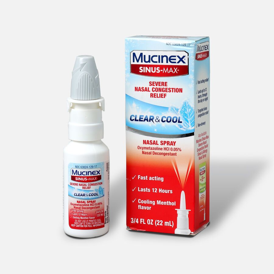 Mucinex Sinus-Max Nasal Spray Clear and Cool, .75 oz., , large image number 2