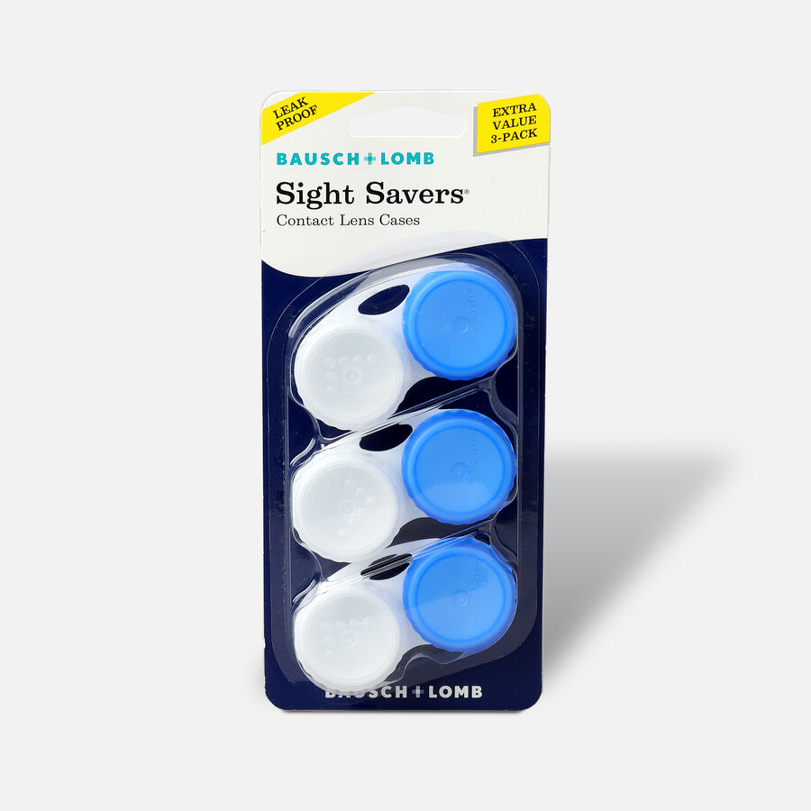 Bausch & Lomb Sight Savers Contact Lens Cases (3-Pack), , large image number 0