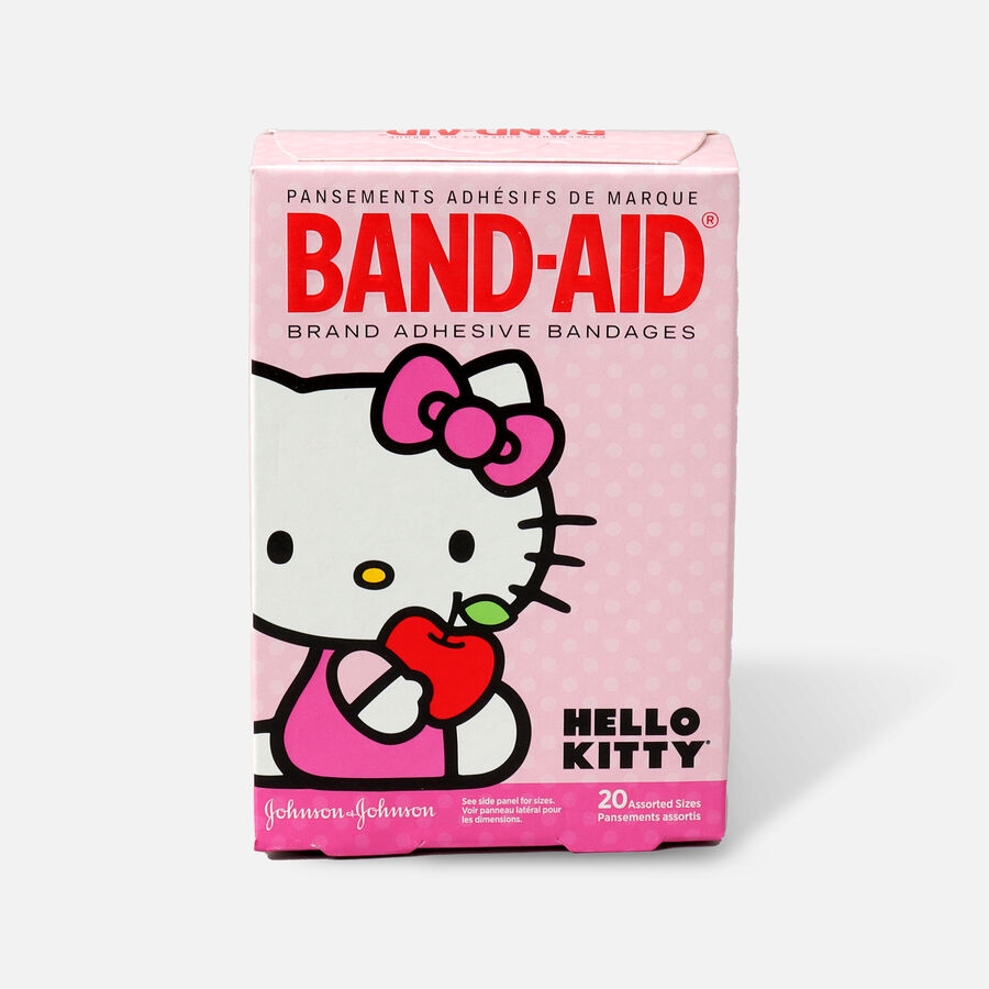 Band-Aid Children's Adhesive Bandages Hello Kitty Assorted, 20 ct., , large image number 1