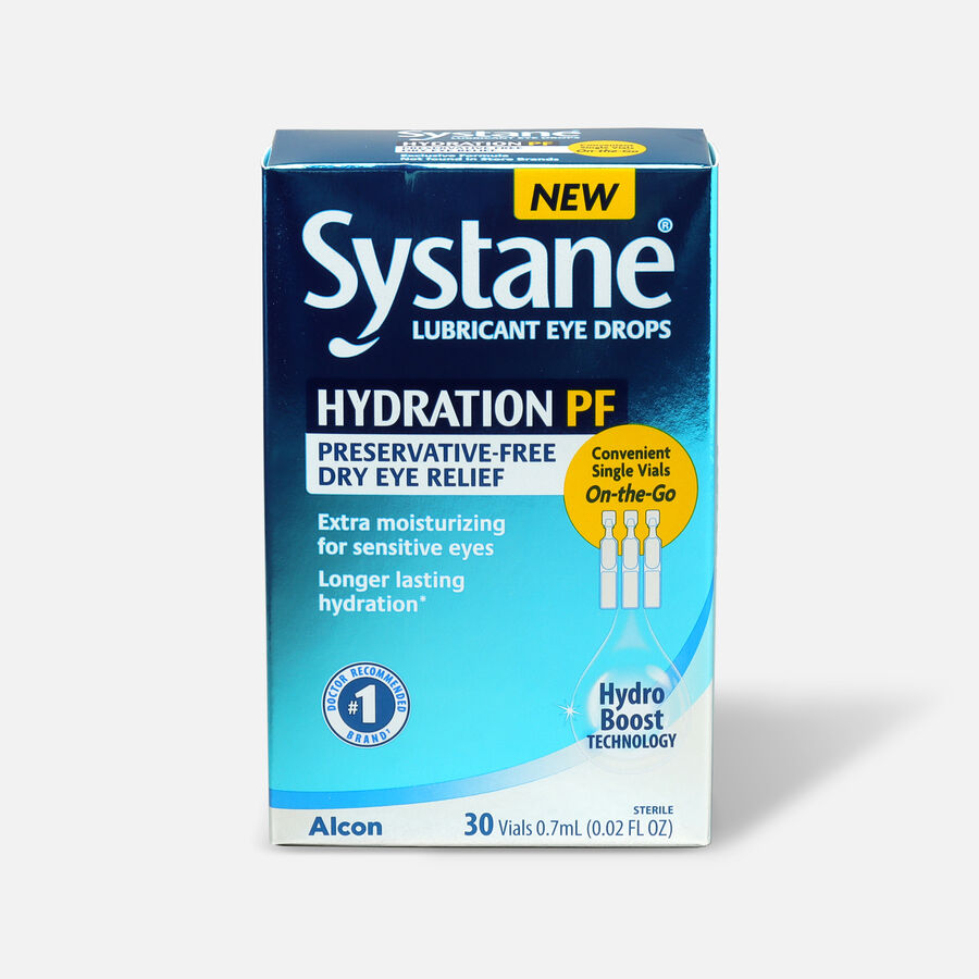 Systane Hydration Preservative Free Eye Drops, 30 ct., , large image number 0