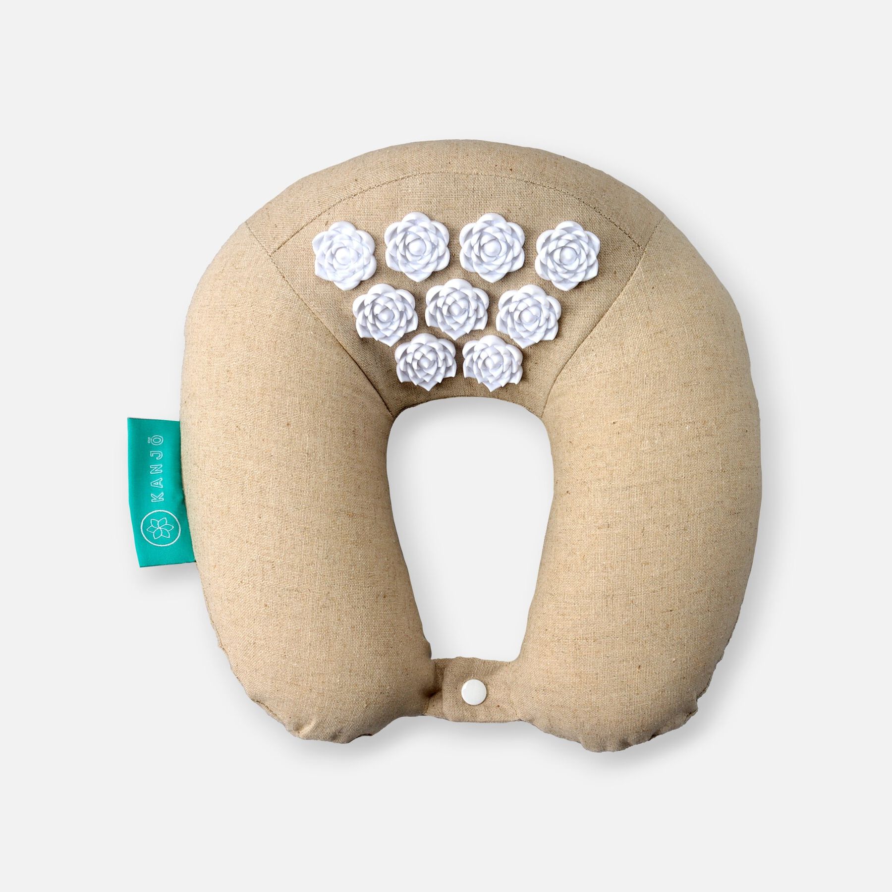 Kanjo Memory Foam Acupressure Neck Pillow