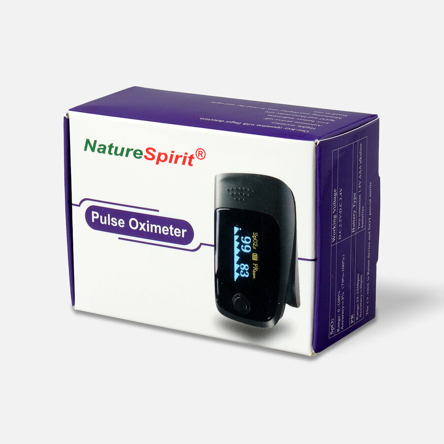 NatureSpirit OLCD Display Fingertip Oximeter, , large image number 2