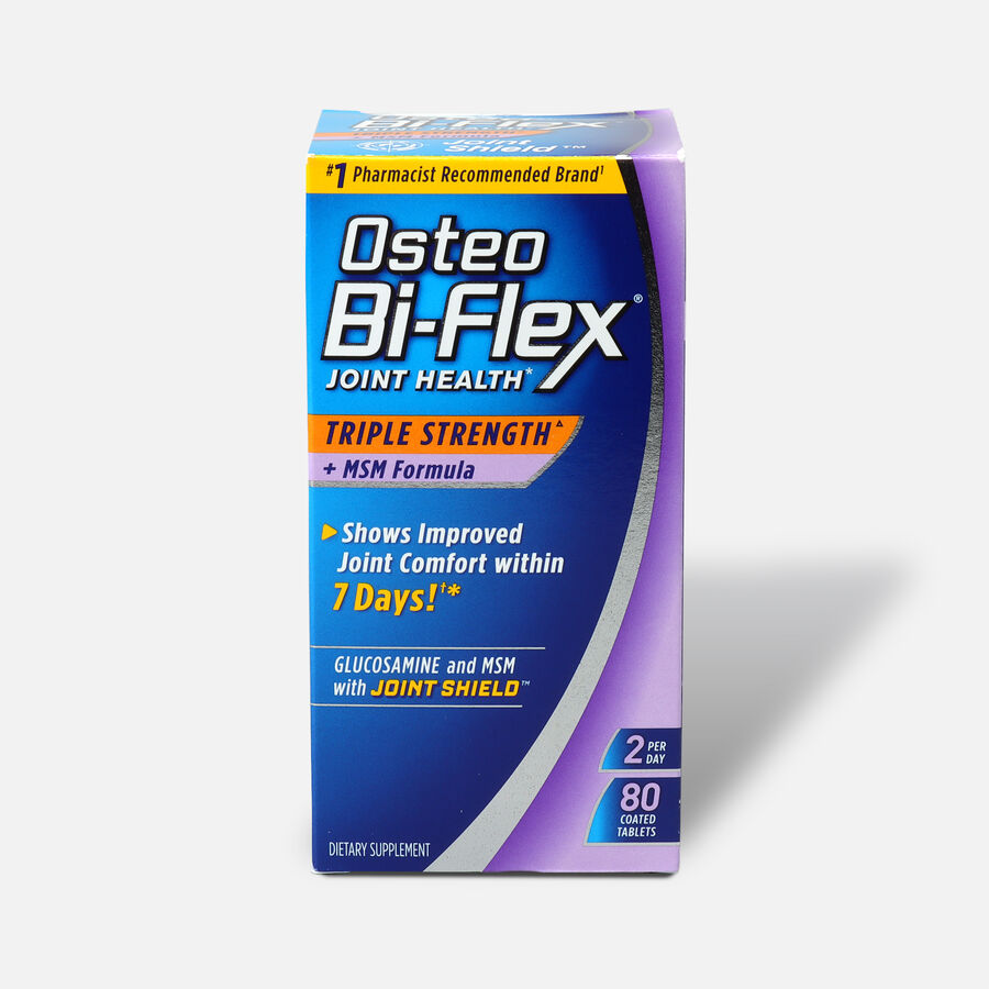 Osteo Bi-Flex Triple Strength with MSM Coated Tablets, 80 ct., , large image number 0