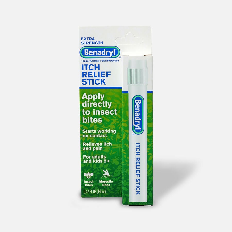 Benadryl Itch Relief Stick 14 mL, , large image number 1