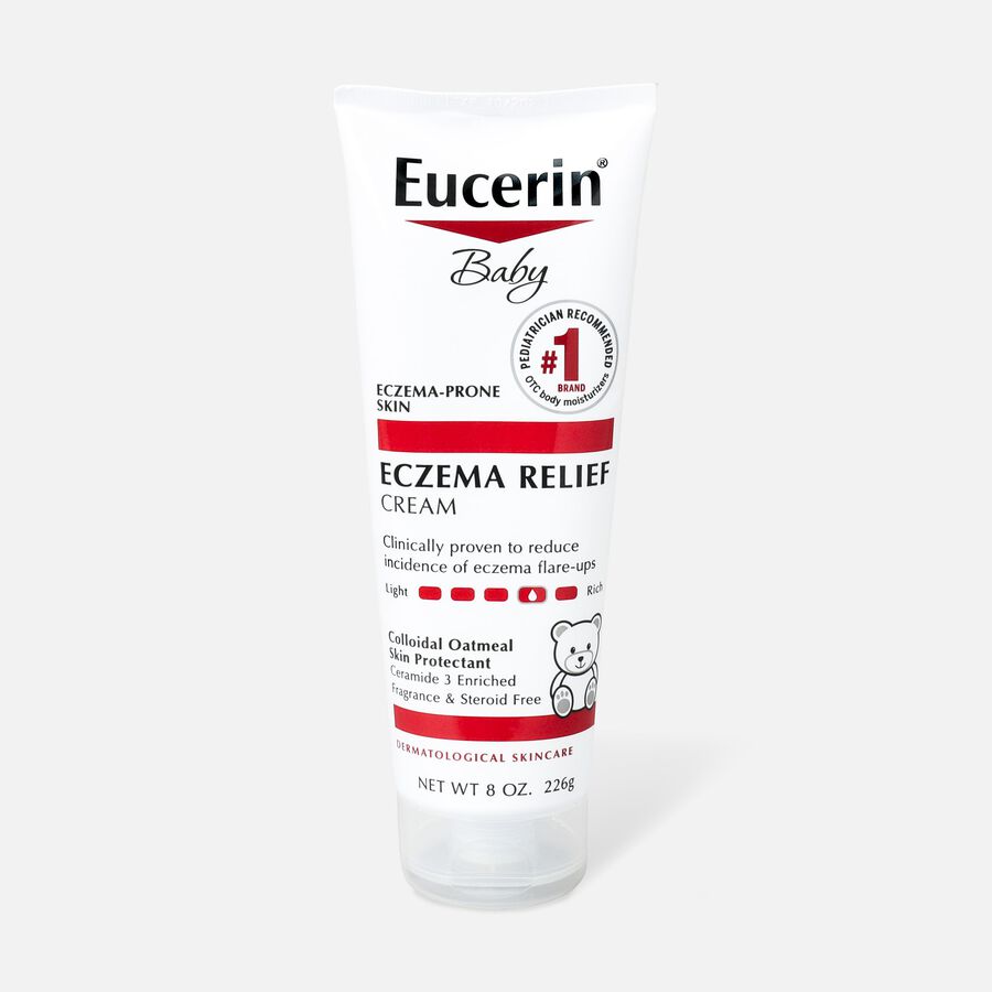 Eucerin Baby Eczema Cream, 8 oz., , large image number 0