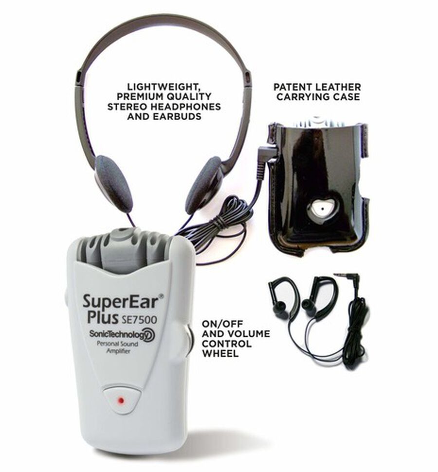 SuperEar PLUS SE7500 Dynamic Low-Profile Personal Sound Amplifier, , large image number 4