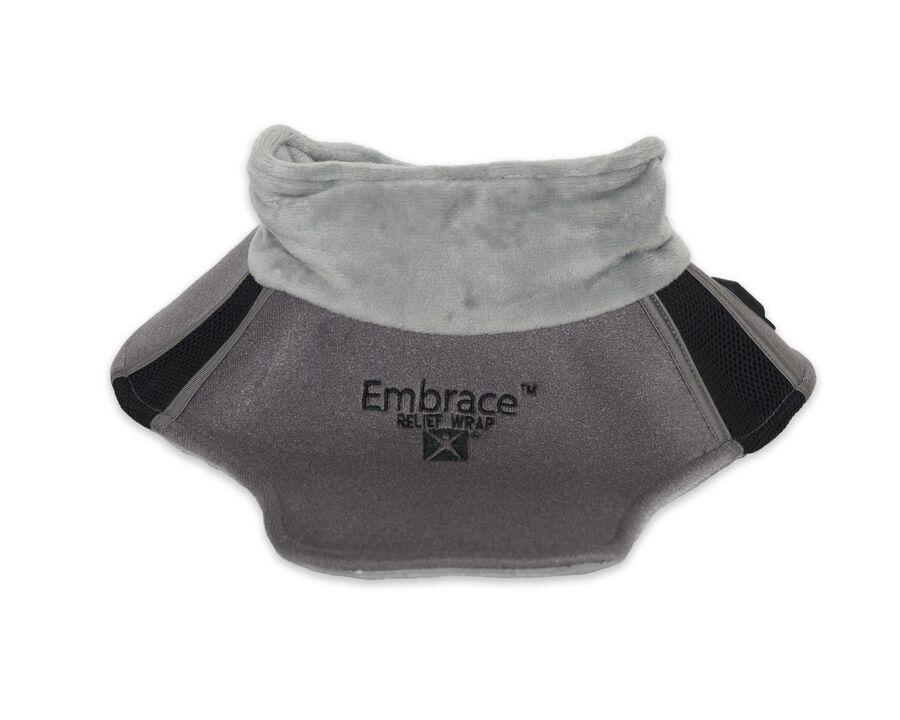 Battle Creek Embrace ™ Relief Neck Wrap – Portable, 3 Temperature Settings, Auto Shut Off, Wireless & Rechargeable Wrap, Battery-Operated Heat Therapy Wrap for Neck Pain Relief, , large image number 4
