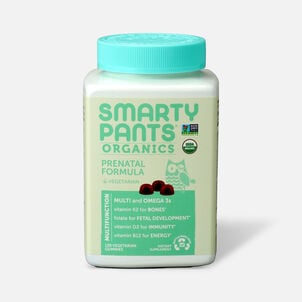SmartyPants Organic Prenatal Complete Gummy Vitamins, 120 ct.