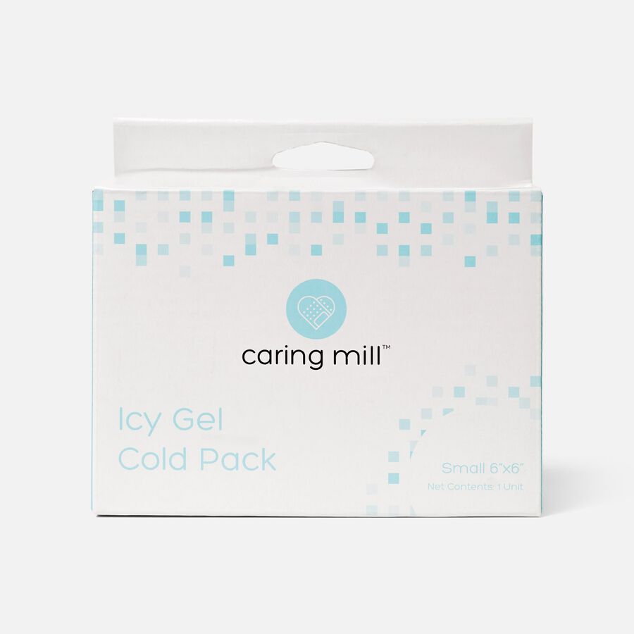 Caring Mill® Icy Gel Cold Pack - Small 6"x 6", , large image number 0