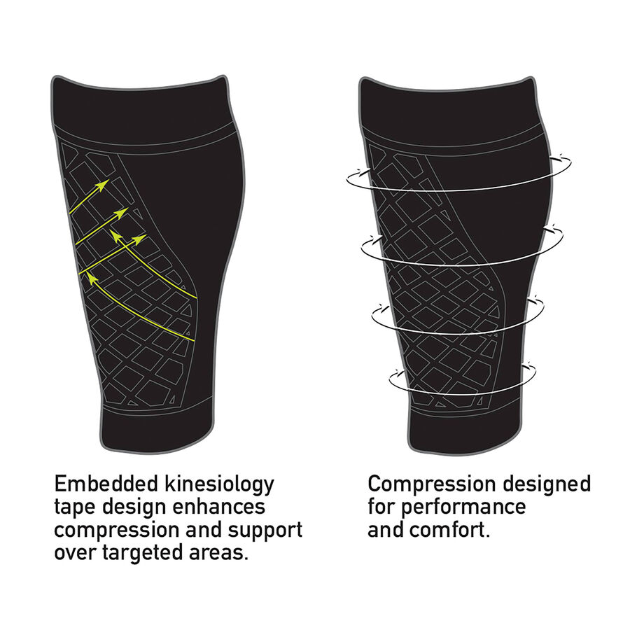 Spark Kinetic Compression Calf Sleeve, Medium, , large image number 1