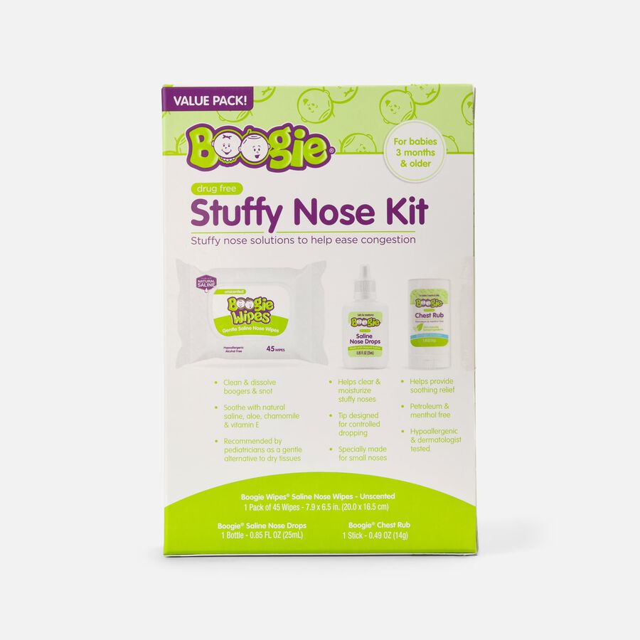 Boogie Stuffy Nose Kit with Boogie Chest Rub Stick, , large image number 2