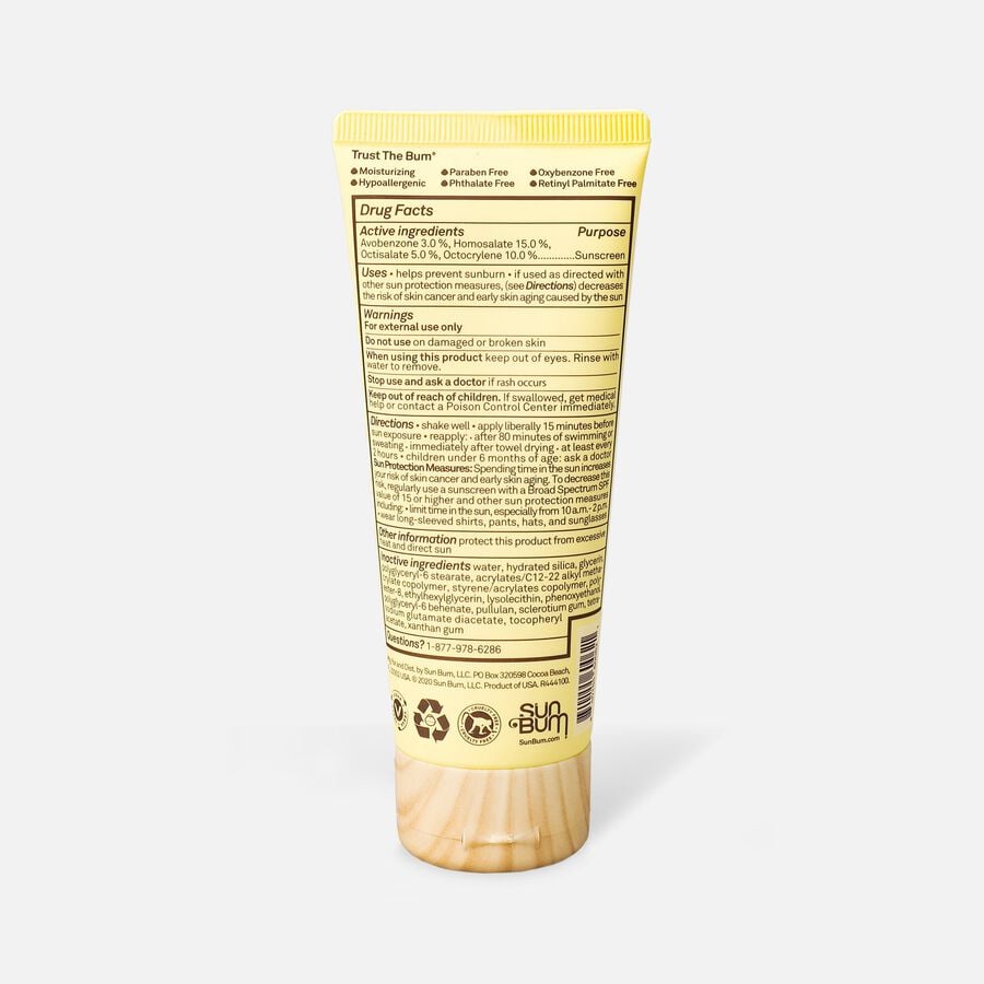 Sun Bum Face Lotion, SPF 70, 3 oz., , large image number 1