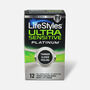 LifeStyles Ultra Sensitive Platinum Condoms, 12 ct., , large image number 0