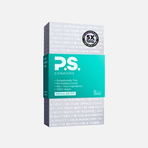 P.S. Condoms Exceptionally Thin Condoms, 12 ct.