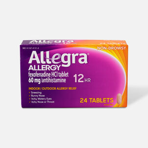 Allegra Allergy 12 Hour Non-Drowsy, 24 ct.