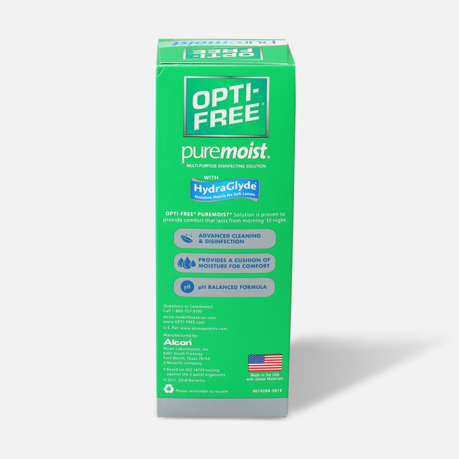 Opti-Free PureMoist Disinfecting Solution, 10 fl oz., , large image number 1