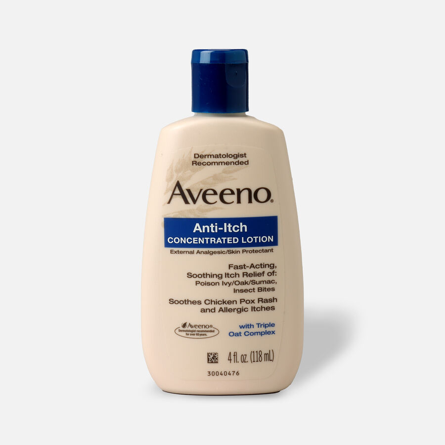 Aveeno Anti-Itch Concentrated Lotion with Calamine and Triple Oat Complex, 4 fl oz., , large image number 0