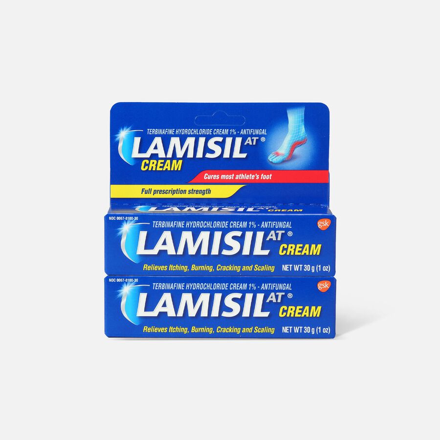 Lamisil Athlete's Foot Treatment Cream, 1 oz. (2-Pack), , large image number 0
