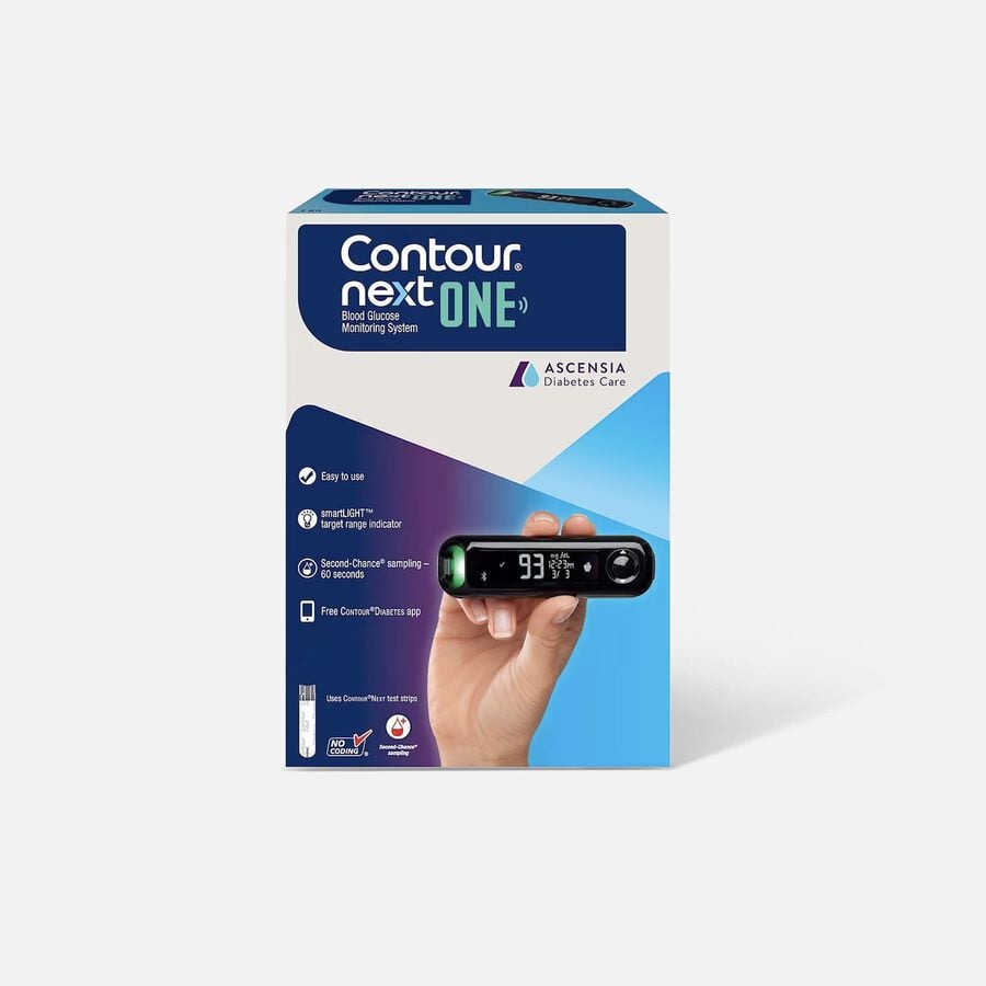 Contour Next ONE Blood Glucose Monitoring System, , large image number 0