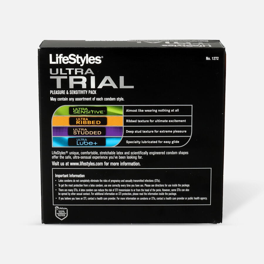 LifeStyles Ultra Latex Condom Trial Pack, 30 ct., , large image number 1