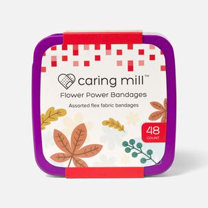 Caring Mill™ Flower Power Bandages-48CT