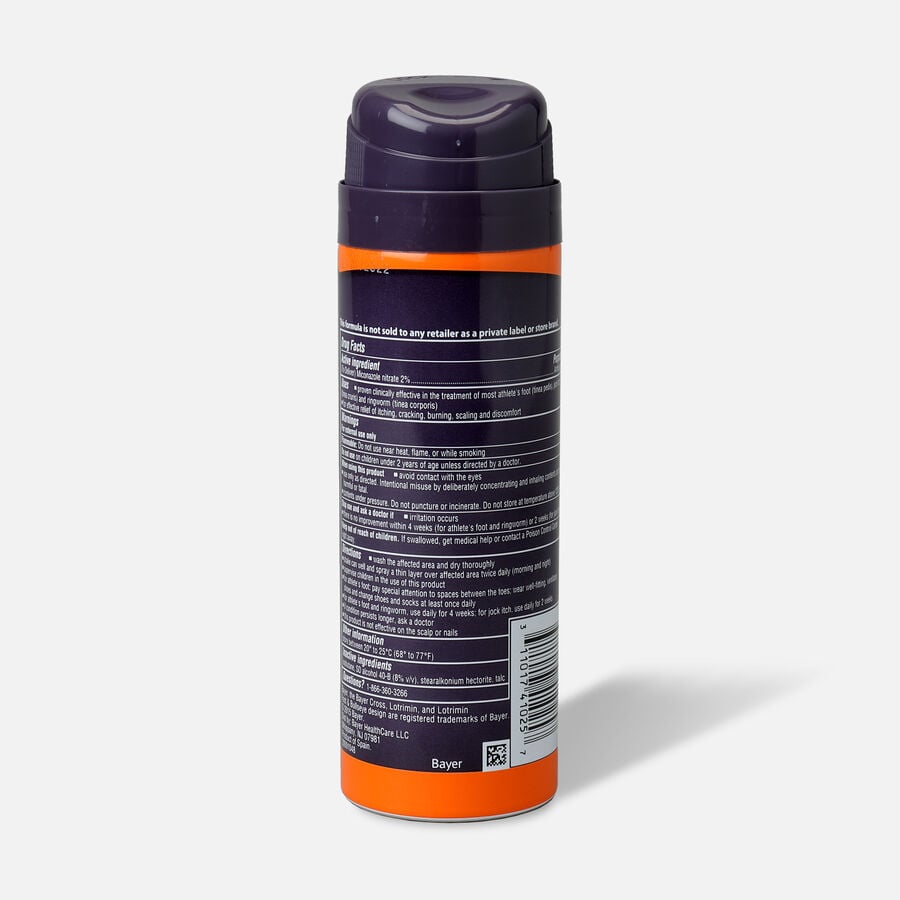 Lotrimin Antifungal Spray Powder, 4.6 oz., , large image number 1