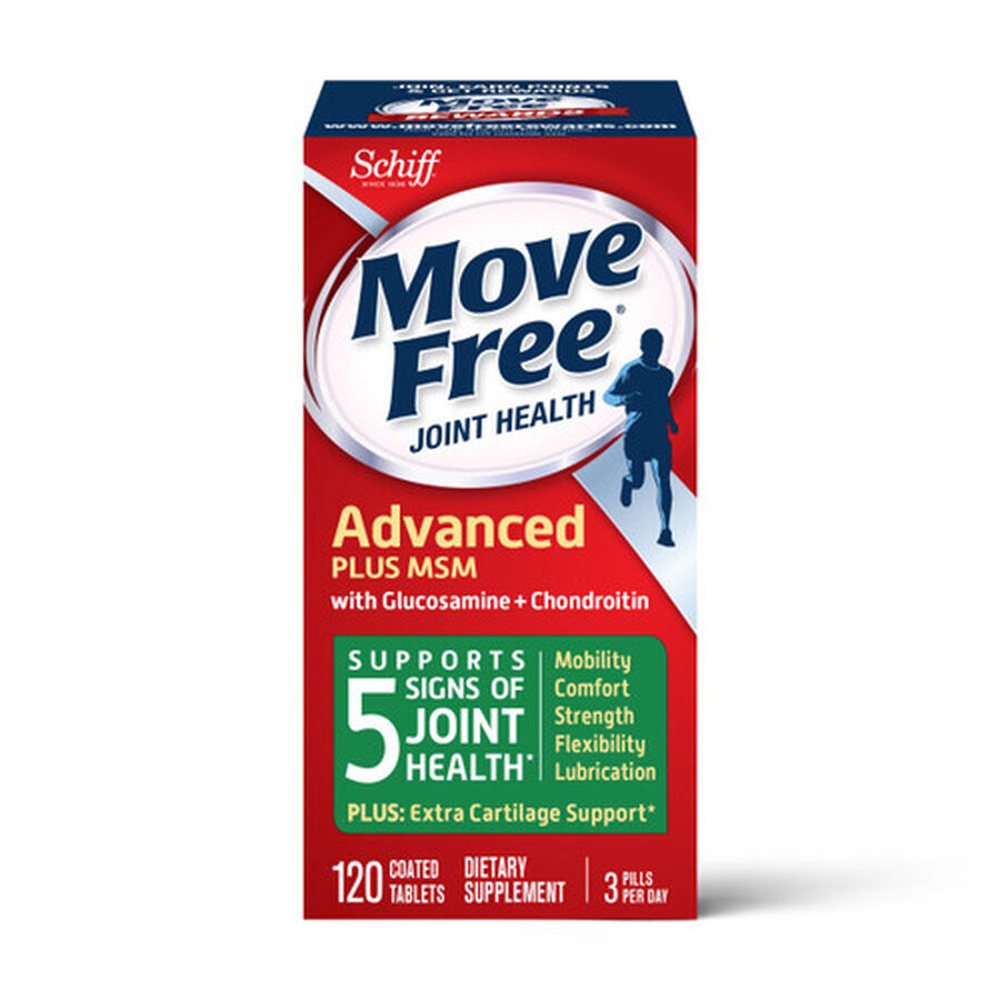 Schiff Move Free Advanced Plus MSM, 120 ct., , large image number 2