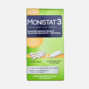 Monistat 3, Cure and Itch Relief