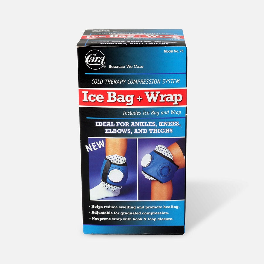 Compression Ice Bag with Wrap Strap, , large image number 0