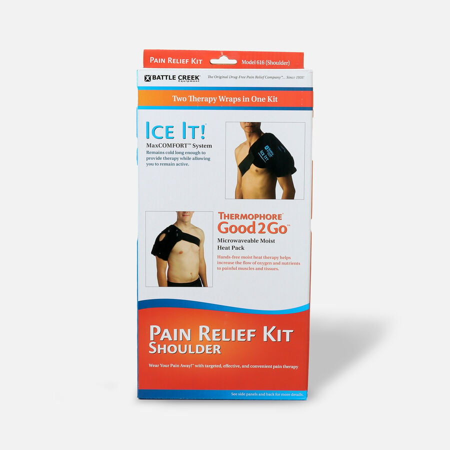 Battle Creek Shoulder Pain Kit with Moist Heat and Cold Therapy, , large image number 0