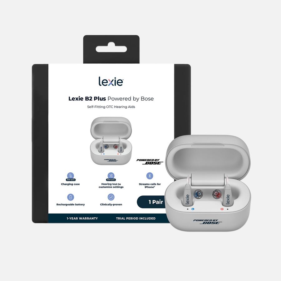 Lexie B2 Plus Self-Fitting OTC Hearing Aids Powered by Bose, , large image number 4