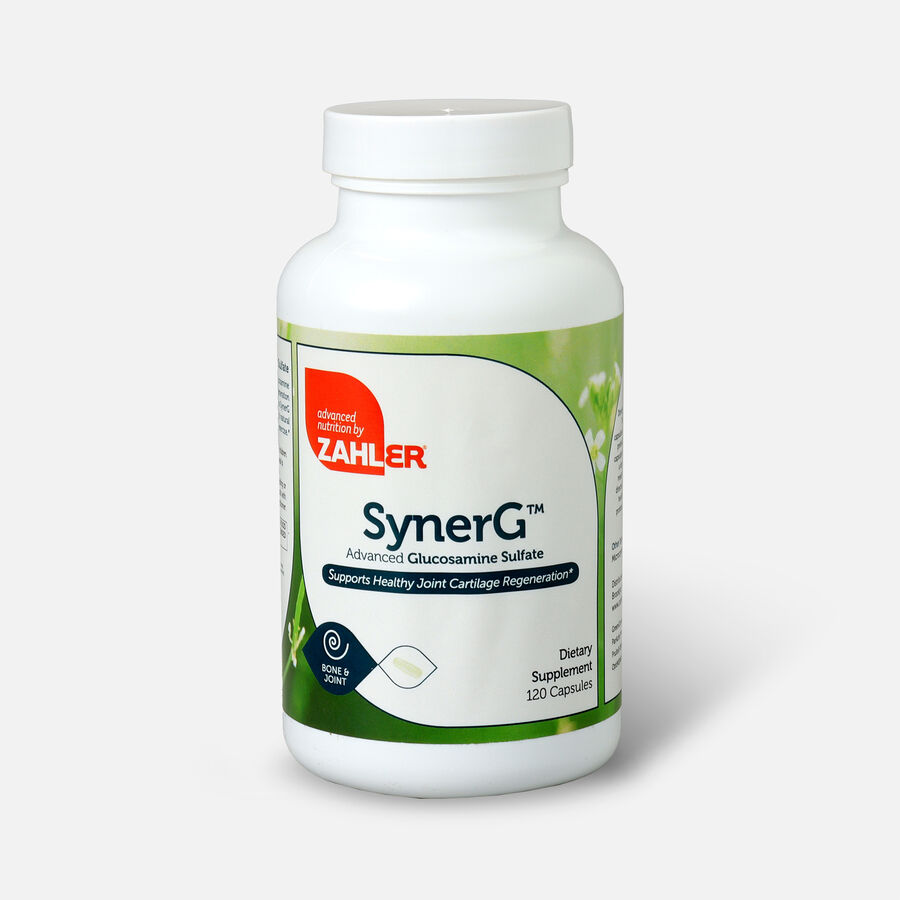 Zahler SynerG, Advanced Glucosamine Sulfate with MSM, 120 Capsules, , large image number 0