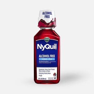 Vicks Nyquil Cold & Flu, Alcohol Free, 12 oz.