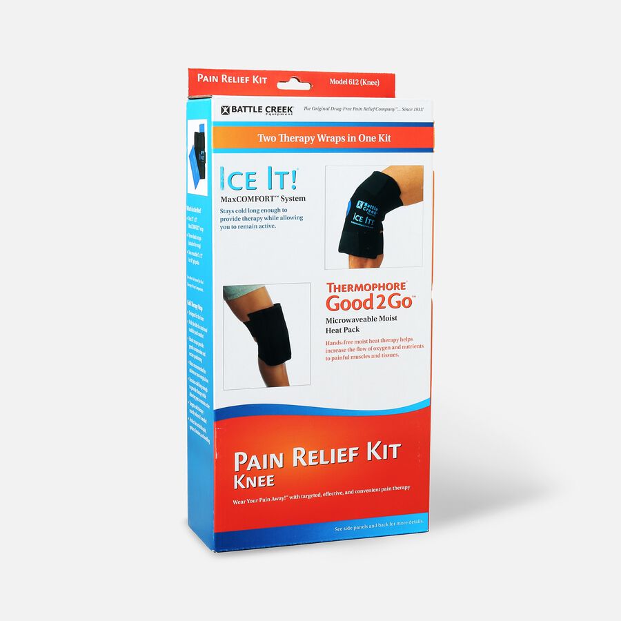 Battle Creek Knee Pain Kit with Moist Heat and Cold Therapy, , large image number 2