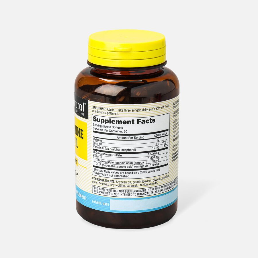 Mason Vitamins Natural Glucosamine & Fish Oil Softgels, 90 ct., , large image number 1