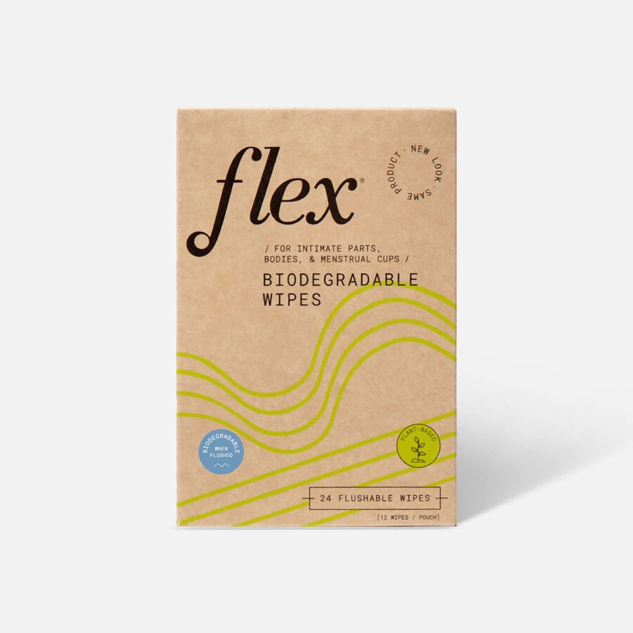 FLEX Biodegradable Wipes, , large image number 1