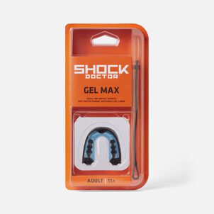 Shock Doctor Gel Max Mouth Guard, Blue/Black