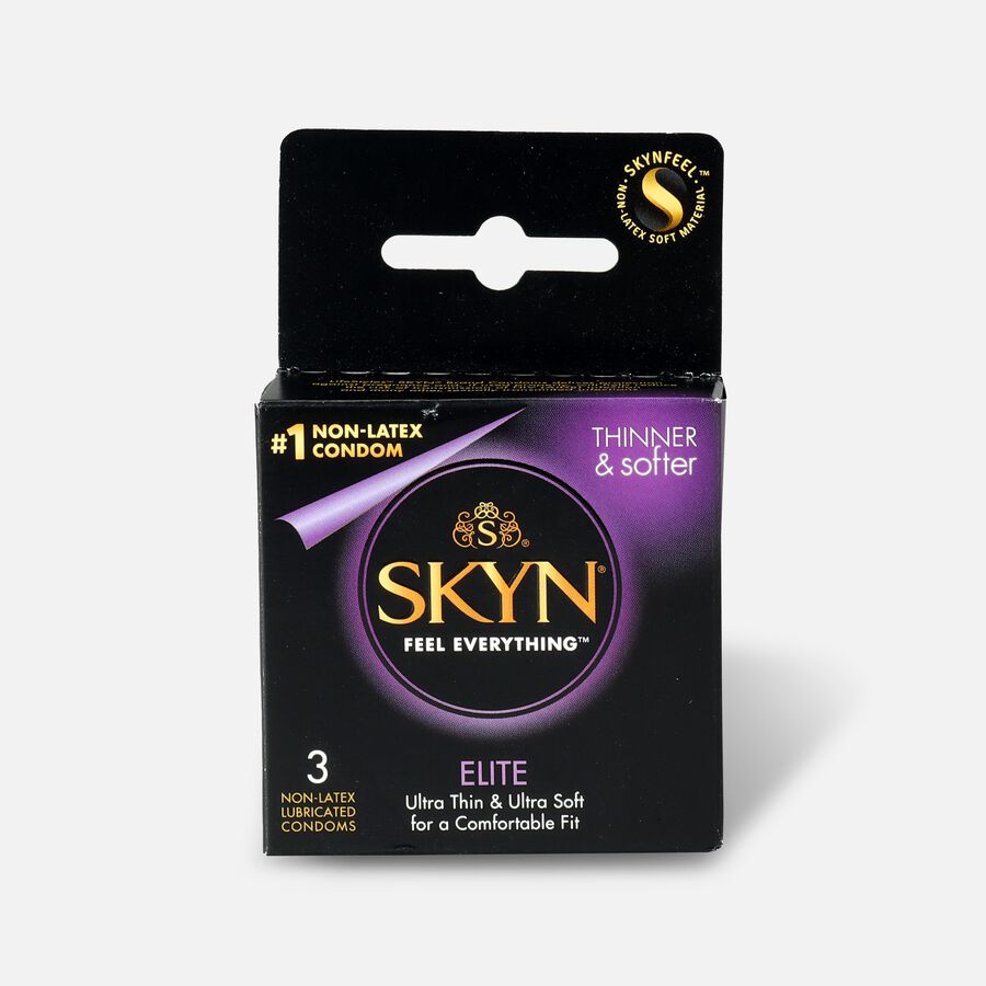 LifeStyles SKYN Elite Non-Latex Condoms, 3 ct., , large image number 0