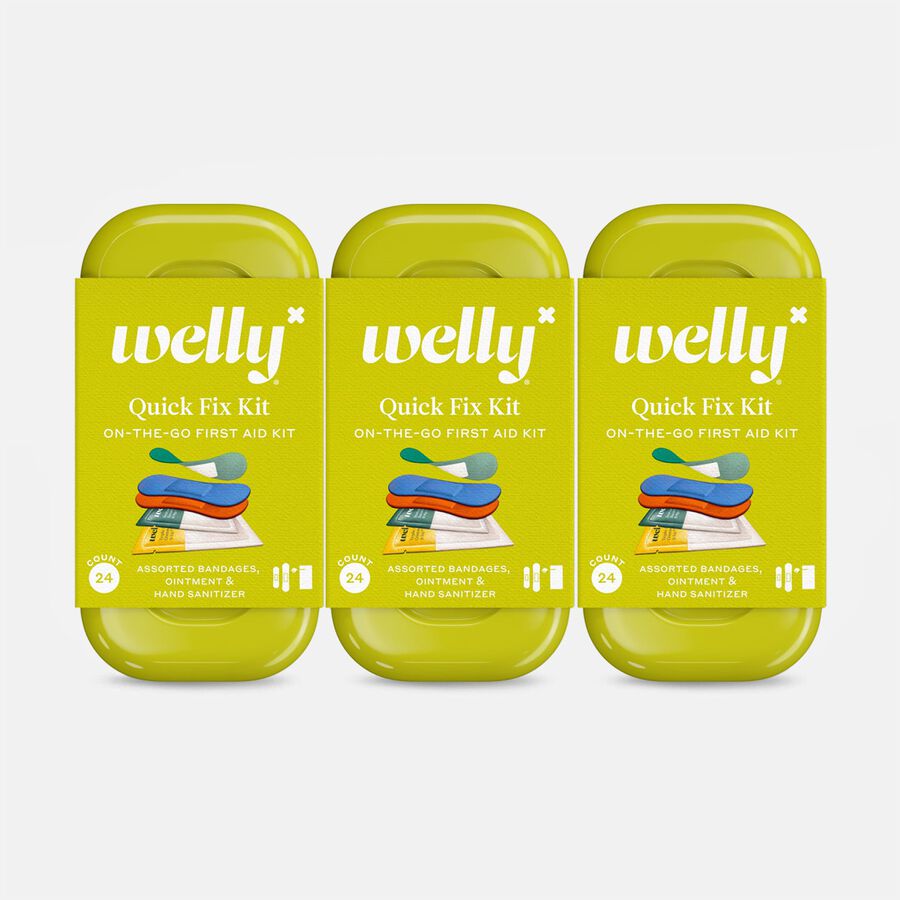 Welly Quick Fix Kit First Aid Travel Kit - 24 ct. (3-Pack), , large image number 0