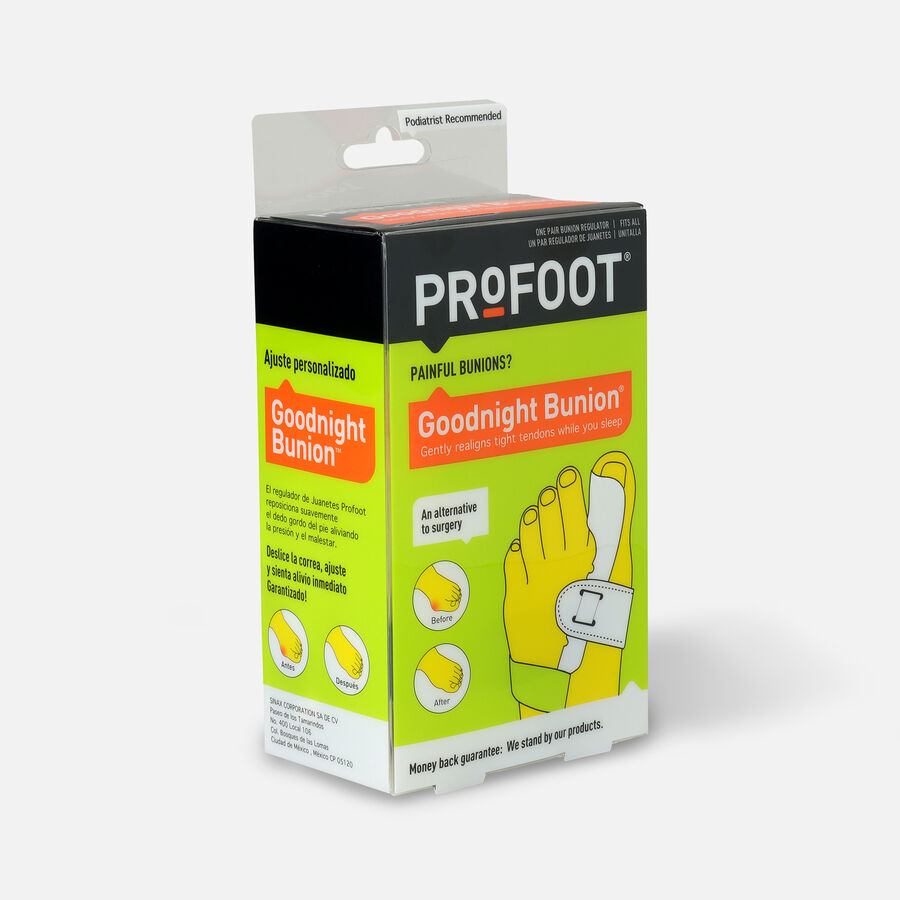 Profoot good night adjustable bunion regulator - 1 pair, , large image number 2