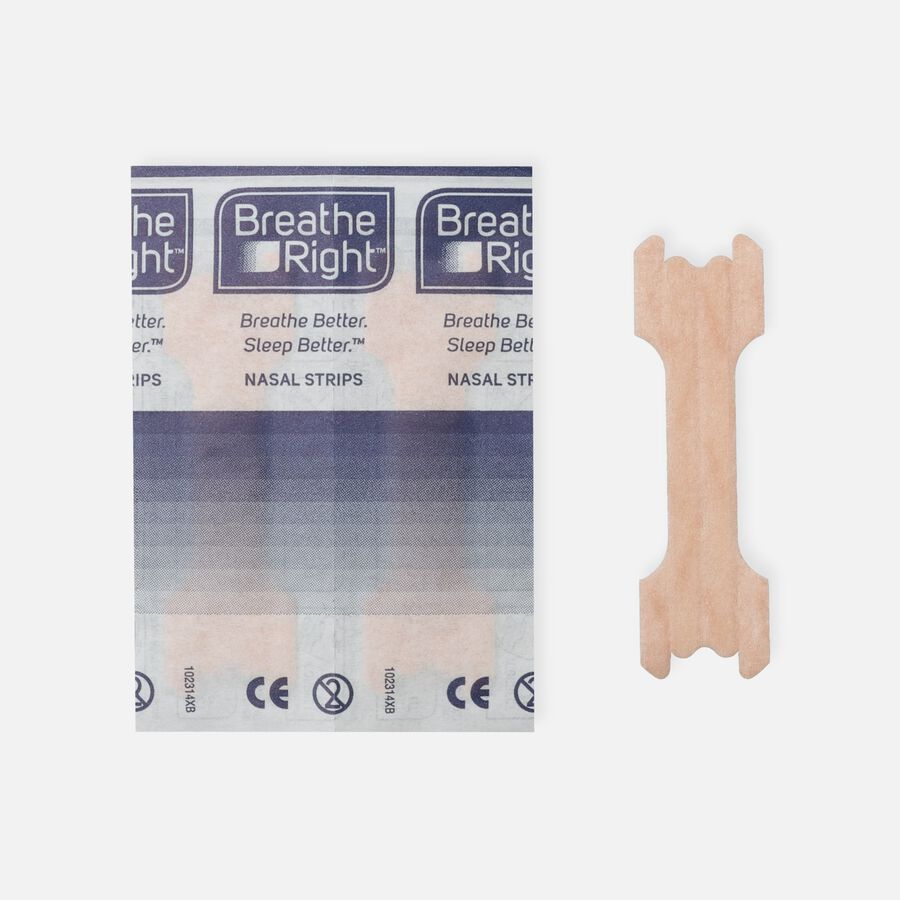 Breathe Right, Tan Strips, Large, 30 ct., Tan, large image number 1