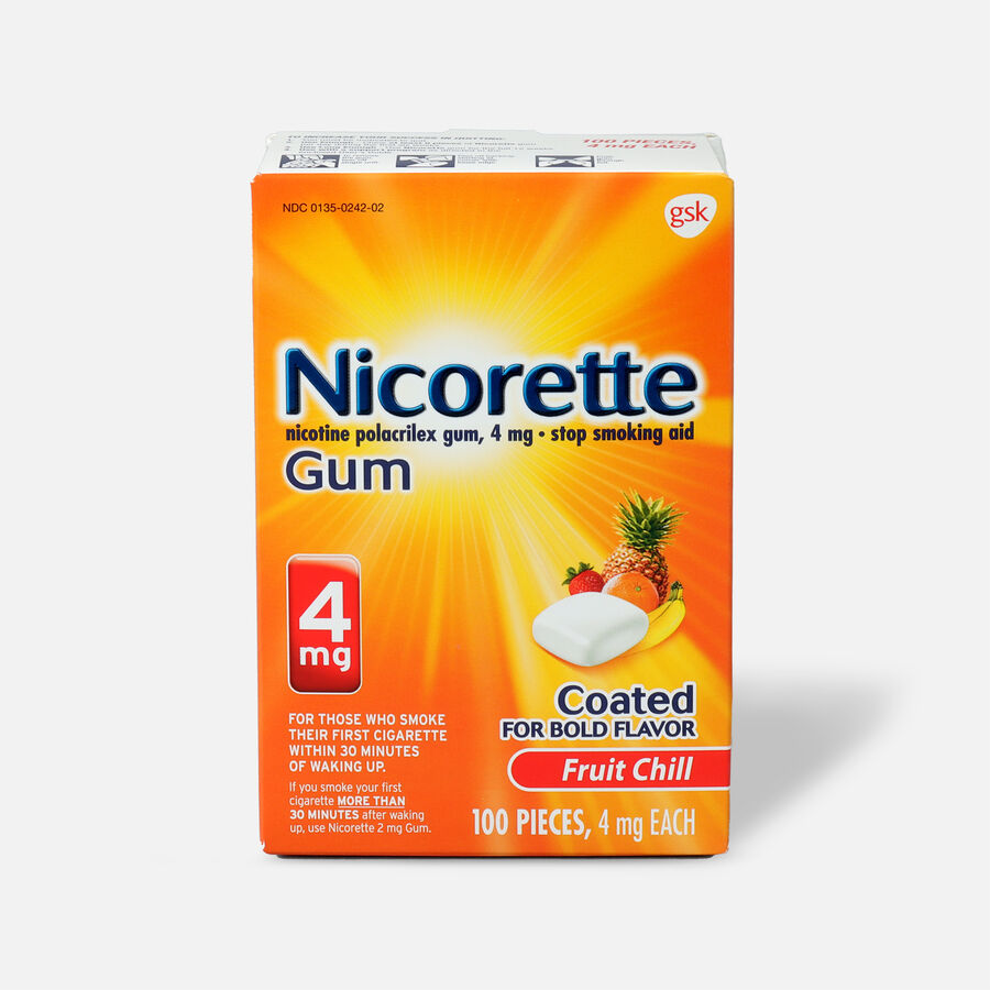 Nicorette Gum, 4 mg, 100 ct., , large image number 2
