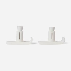 DMI Walker Ski Glide Attachments Fit 7/8" and 1" Diameter