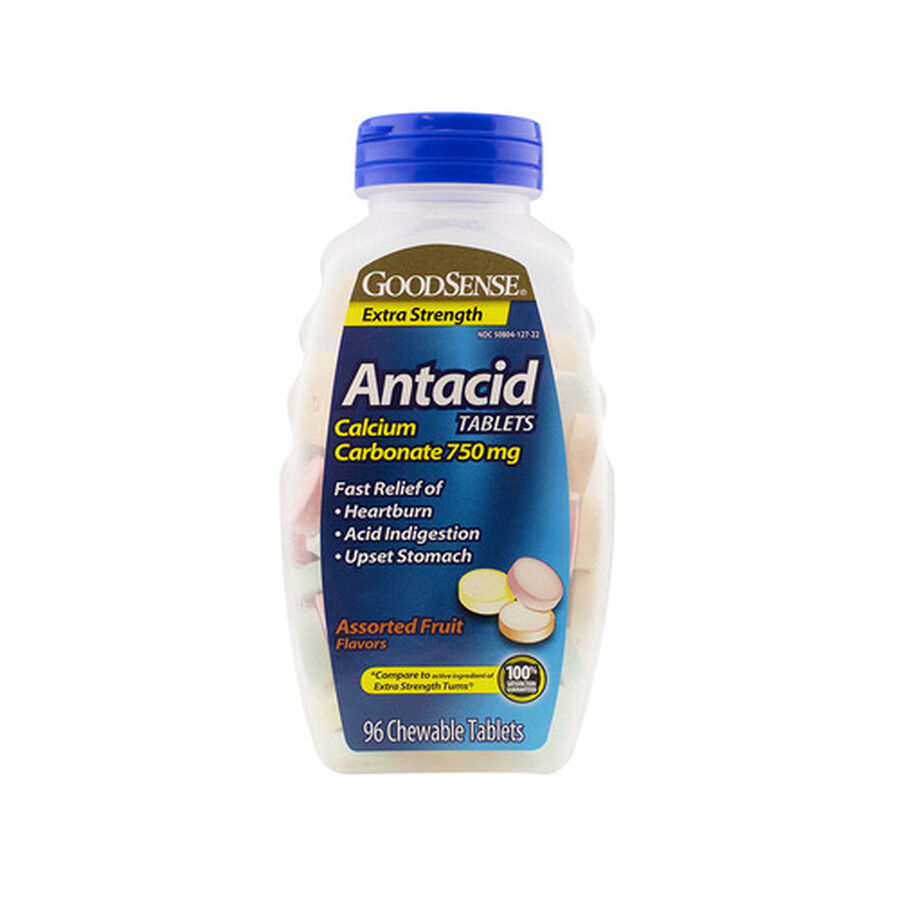 GoodSense® Antacid Calcium Extra Strength Chew Tabs, 96 ct., , large image number 0