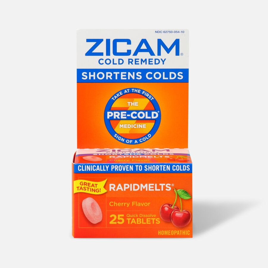 Zicam RapidMelts Cold Remedy Tablets, Cherry, 25 ct., , large image number 0