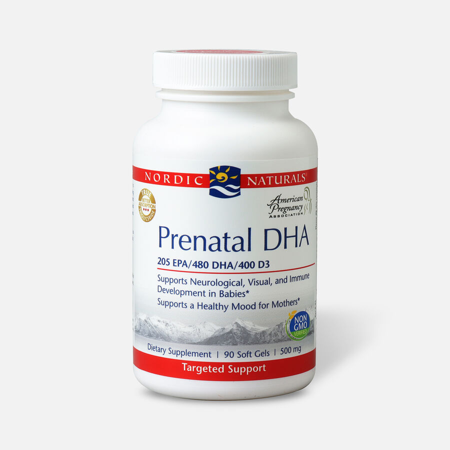 Nordic Naturals Prenatal DHA VItamins, Soft Gels - 90 ct., , large image number 0