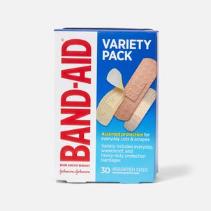 Band-Aid Variety Adhesive Bandages, Assorted, 30 ct.