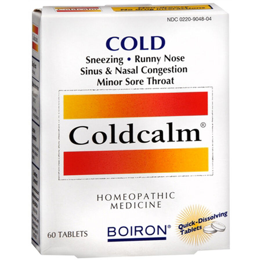 Boiron Coldcalm, Cold Relief Quick Dissolving Tablets, 60 ct., , large image number 0