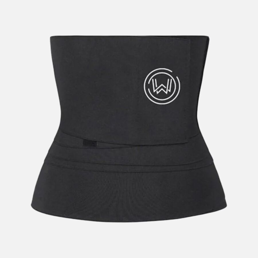 What Waist Maternity Wrap Band, Black, , large image number 0